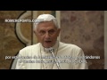 Discurso del Papa Benedicto al Papa Francisco