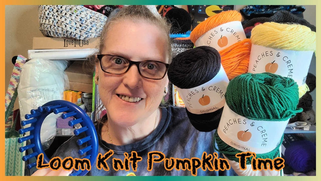 Loom Knit Pumpkin YouTube