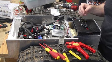 Track Drive Robot Sabertooth 2x32 config and test