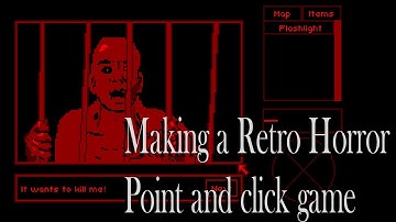 Making a Retro Horror point and click game | Retro Horror Devlog