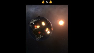 Earth hit by Astroids #earth #astroid #asmr #oddlysatisfying #oddly  #nasa  #asmrvideo #shorts