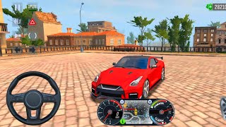 Red ToP Taxi Sim 2020 E30 OLD CAR CRAZY UBER DRIVING-Car Games 3D Android iOS#prorideraccident#303 screenshot 1