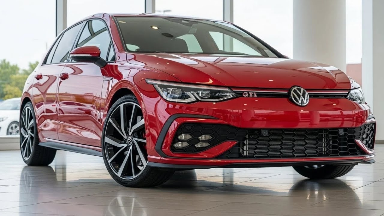 2026 Volkswagen Golf GTI in Stunning Red 🔥 Ultimate Hot Hatch | Interior, Exterior
