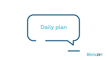 Daily plan