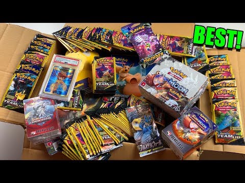 This is the BEST POKEMON CARDS MYSTERY BOX OPENING YOU&rsquo;LL EVER WATCH! (Packs, PSA, & More)