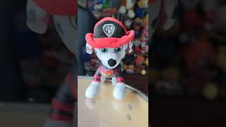 PAW Patrol toy collection #202: #plush Ultimate Fire Rescue #Marshall ! Best outfit! #pawpatrol