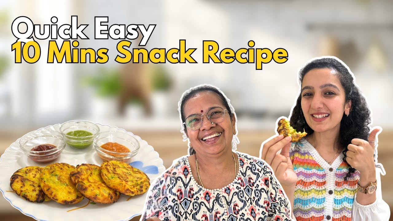 10-Minute Crispy Veg Snack | Quick, Easy & Instant Recipe 