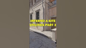 Cs2 Inferno - A-Site Utilities Part 3 - #cs2 #counterstrike #csgo