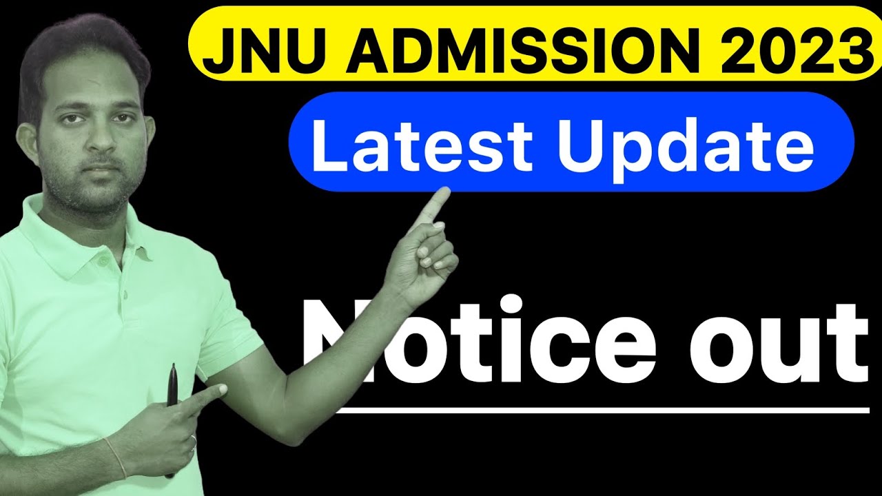 JNU Admission 2023 Latest Update 🔥 | CUET- PG & PhD Form 2023- 24 - YouTube