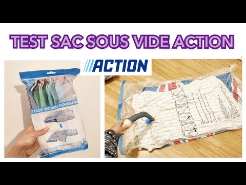 TEST SAC SOUS VIDE DE ACTION 😱 JE TESTE POUR VOUS 👁️👁️ - YouTube