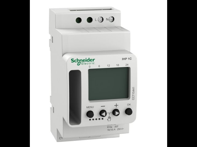 Interruptor Horario Digital CCT15720 Schneider Electric