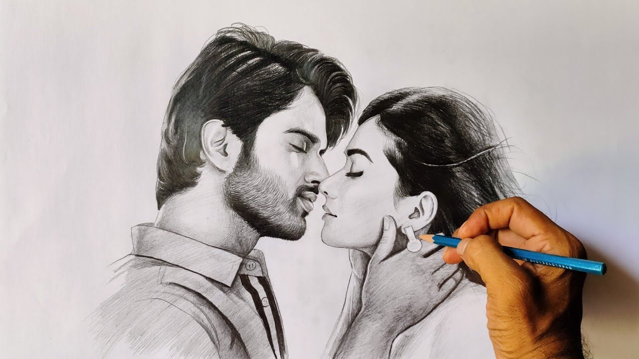 Vijay Deverakonda || Pencil Drawing || Taxiwala - YouTube