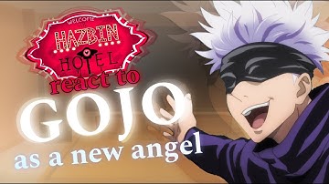 Hazbin Hotel React to Gojo as a New Angel! | PT-BR & EN | GachaClub