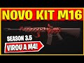 NOVO KIT M16 AUTOMÁTICA TÁ INSANA NO WARZONE! MELHOR CLASSE M16 WARZONE