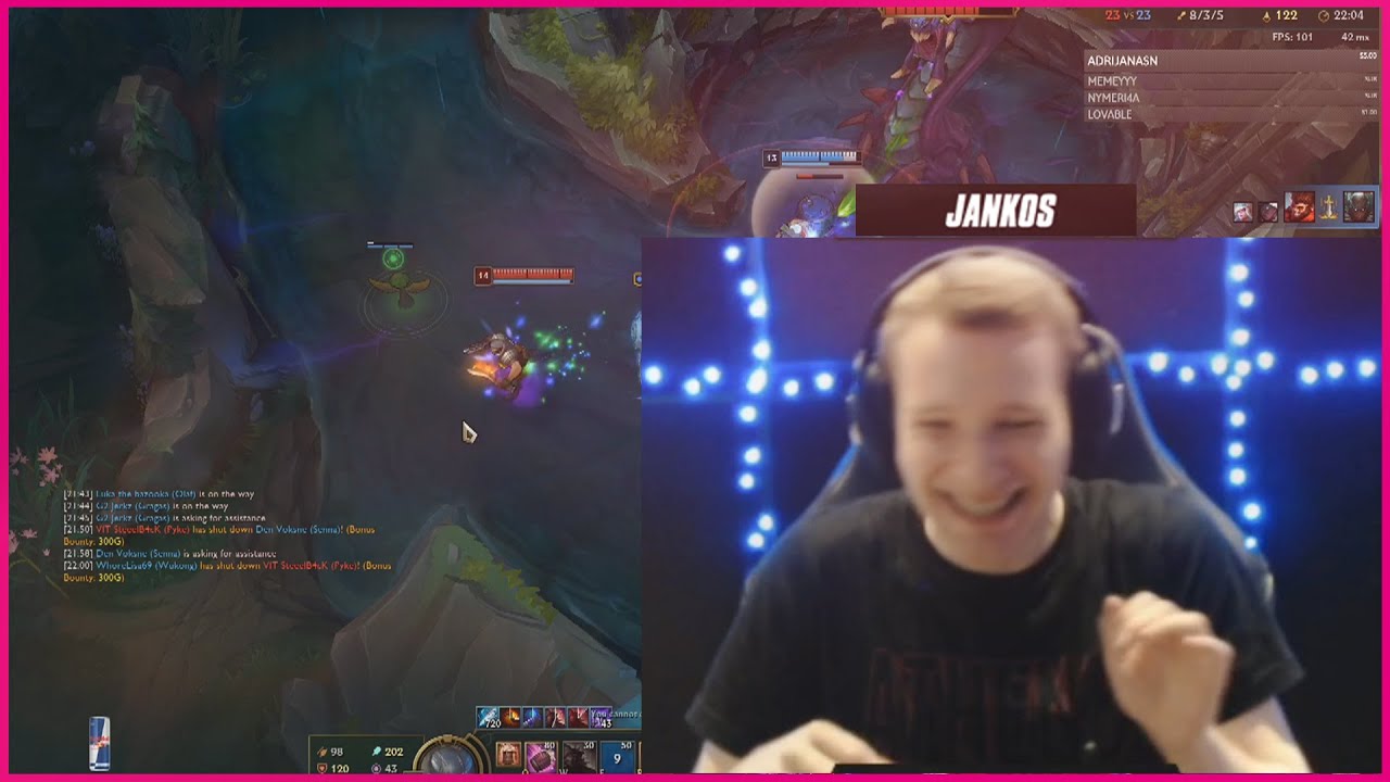 Jankos English Stream Highlights | Vietnam Flashbacks | DuoQ w/ Perkz G2