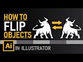 How to Flip an Image in Illustrator | Reflect Method | Zeedign Tutorials