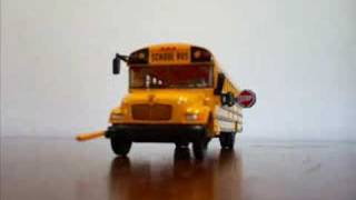 school bus diecast model ic ce