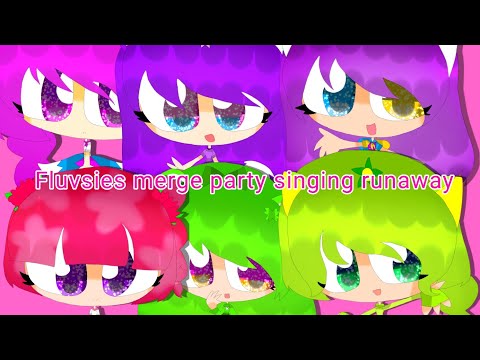 Fluvsies Merge Party Singing Runaway