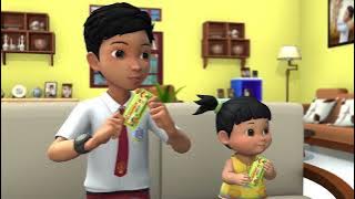 Adit dan Adel Suka Tolak Angin Anak, Rasa Madunya Enak dan Bantu Jaga Daya Tahan Tubuh Anak