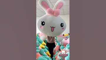 #shorts Giant Rabbit 🐰 Plush #plushtoys #youtubeshorts #cute #kawaii