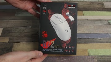 Bloody R72 Ultra Wireless Mouse Unboxing