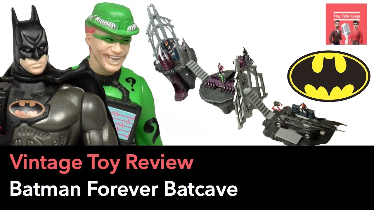 Batman Forever Batcave Playset Review - Vintage Toy Review - The Dark  Knight - YouTube