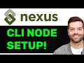 Nexus CLI Node Setup Guide 2025 | Full Step-by-Step Tutorial for Beginners