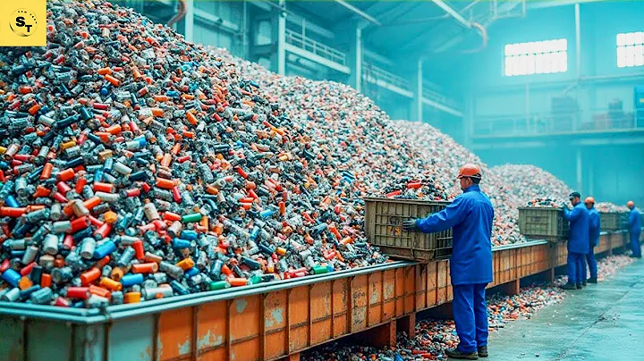 Explore The Recycling Process - Millions of Batteries Every Day! How Are They Turned Treasures #12