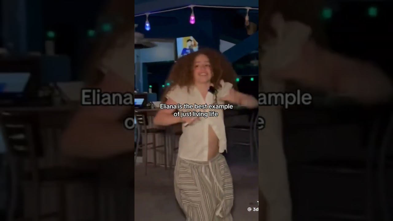 Eliana is the best example of just living life 😲 #shorts