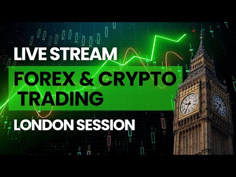 Live Trading the London Session: Forex and Crypto Revealed!