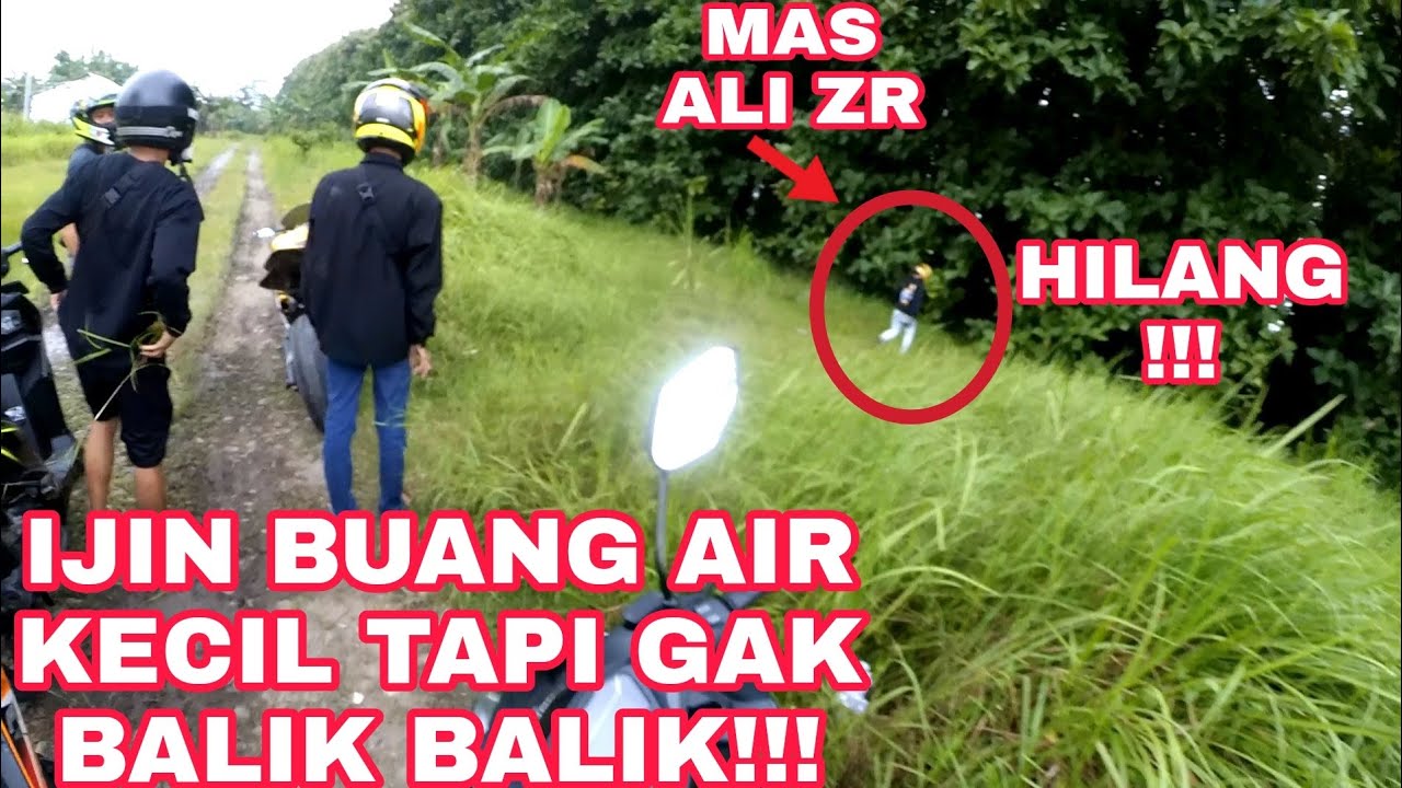 Dia kemana ya gak balik lagi