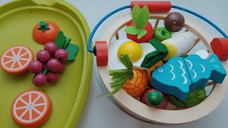 Satisfying with Unboxing Cute Sliced Fruits and Vegetables | Summer Fruit and Vegetable ASMR