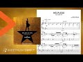 Helpless Sheet Music From Hamilton Lin Manuel Miranda Easy Piano mp3