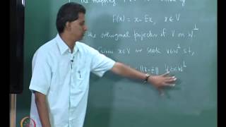 ⁣Mod-12 Lec-44 Orthogonal Complementary Subspaces, Orthogonal Projections
