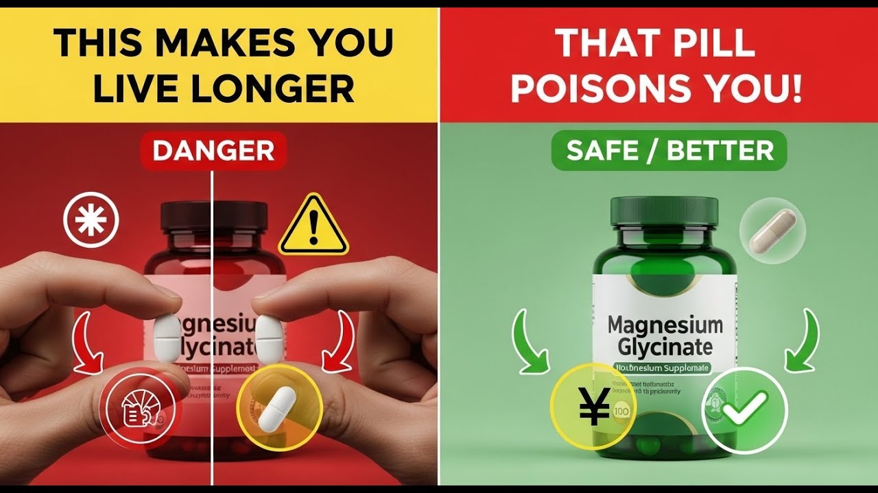 Over 60? 4 Magnesium Brands You Should NEVER Touch — and 4 You MUST Take Daily