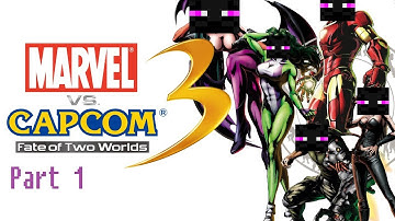 Button Mashing! Marvel vs Capcom 3