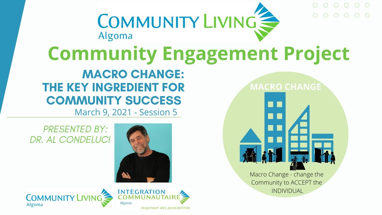 Session 5: Macro Change - The Key Ingredient for Community Success -CLA ...