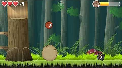 Red Ball 4 - Deep Forest (Part 2) - Level 16 Walkthrough