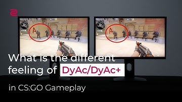 How does ZOWIE DyAc™/DyAc+™ Monitor Setting Help You Get Better at CS:GO- (Turn Around)