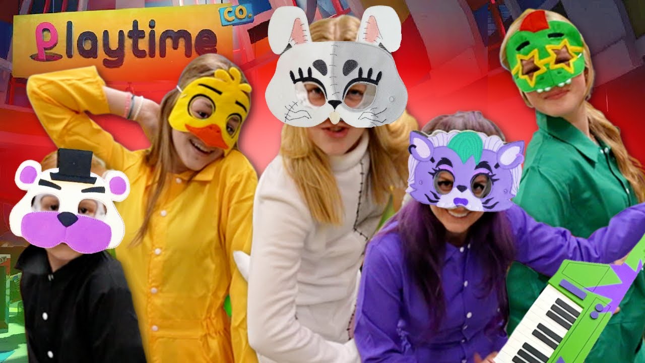 Gooby4 Poppy Playtime In Real Life Among Us 3 (FNAF) - YouTube
