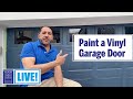 How to Paint a Vinyl Garage Door | This Old House: Live
