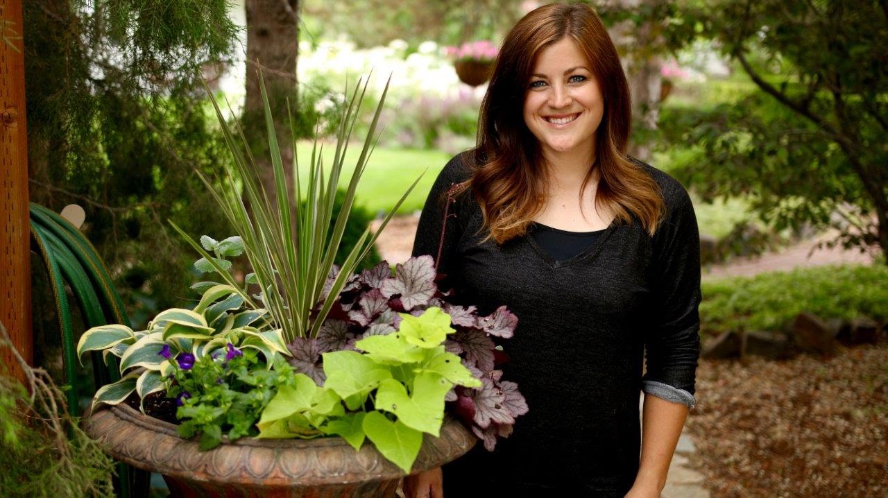 A Container Garden With Color And Texture For The Shade Youtube