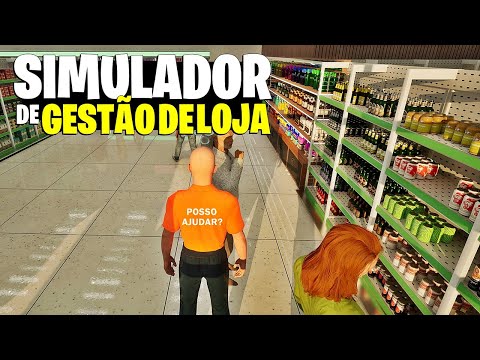 JOGUEI O NOVO SIMULADOR de GESTÃO DE LOJA!! | ABRINDO MINHA PRIMEIRA LOJINHA DE PRODUTOS VARIADOS!