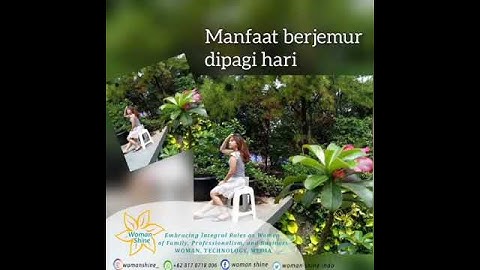 Manfaat berjemur dipagi hari