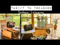 Thrift to Treasure - Cottagecore - Farmhouse - Thrift Flip - DIY for Resale - Shabby Chic