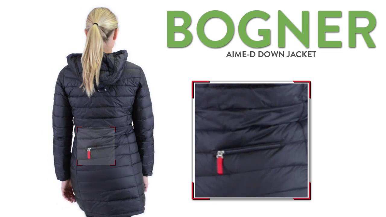 Bogner Fire + Ice Aime-D Down Jacket - 700 Fill Power (For Women) - YouTube