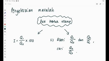 Bab 10 (part 1) Matematik Tambahan Tingkatan 4: Nombor Indeks