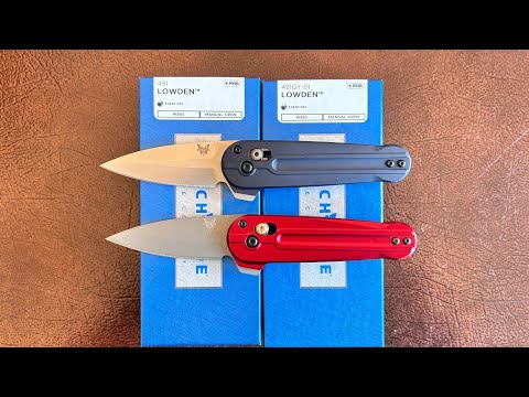 Нож Benchmade Lowden, видео 1