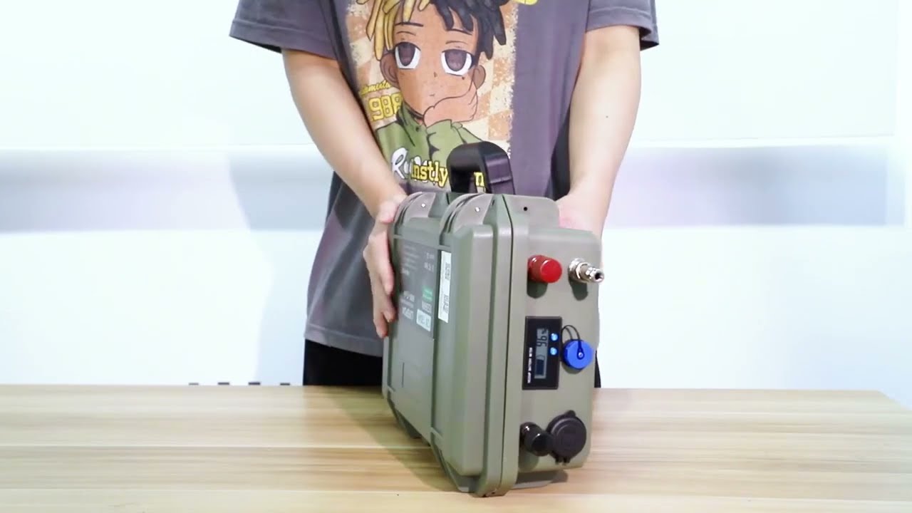 Аккумулятор LiFePO4 12V 80-140AH в защищенном кейсе