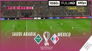 ARABIA SAUDITA vs MEXICO | Copa Mundial Qatar 2022 • Grupo C | Partido Completo - Nov. 30